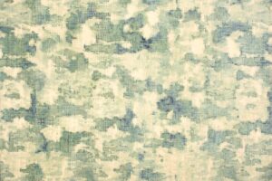 Contemporary rectangular 8' 1" by 10' 0" rug with contemporary pattern from India