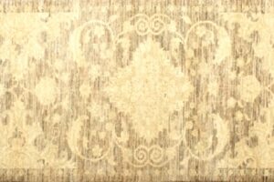 Ziegler runner 2' 7" by 7' 9" rug with floral pattern from Afghanistan